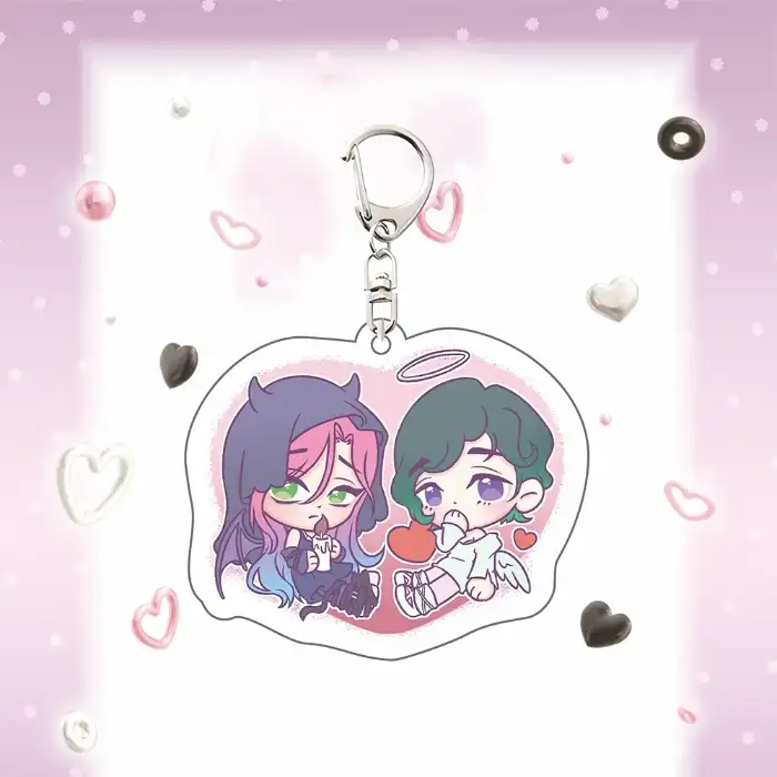 Alien Stage Mizi Sua Acrylic Stand Keychain Chibi Figure Angel Devil Heart Standing Sign Desk Custom Charm Phone Personalized, Keychain, Mô Hình Đứng Standee Anime, In 2 Mặt, Cao 6cm, Trang Trí Decor Bàn Học, Balo 5 Alien Stage Mizi Sua Acrylic Stand Keychain Chibi Figure Angel Devil Heart Standing Sign Desk Custom Charm Phone Personalized, Keychain, Mô Hình Đứng Standee Anime, In 2 Mặt, Cao 6cm, Trang Trí Decor Bàn Học, Balo - Ảnh 5