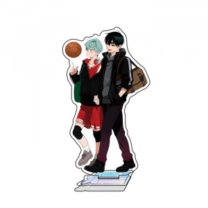 Alien Stage Till & Ivan Bl Acrylic Standee Anime Character Figures, Stylish Design, Desk Custom Charm Phone Personalized, Keychain, Mô Hình Đứng Standee Anime, In 2 Mặt, Cao 6cm, Trang Trí Decor Bàn Học, Balo