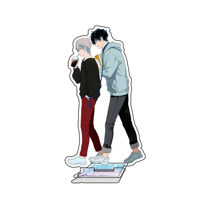 Alien Stage Till & Ivan Bl Acrylic Standee Anime Character Figures, Stylish Design, Desk Custom Charm Phone Personalized, Keychain, Mô Hình Đứng Standee Anime, In 2 Mặt, Cao 6cm, Trang Trí Decor Bàn Học, Balo 2 Alien Stage Till & Ivan Bl Acrylic Standee Anime Character Figures, Stylish Design, Desk Custom Charm Phone Personalized, Keychain, Mô Hình Đứng Standee Anime, In 2 Mặt, Cao 6cm, Trang Trí Decor Bàn Học, Balo - Ảnh 2