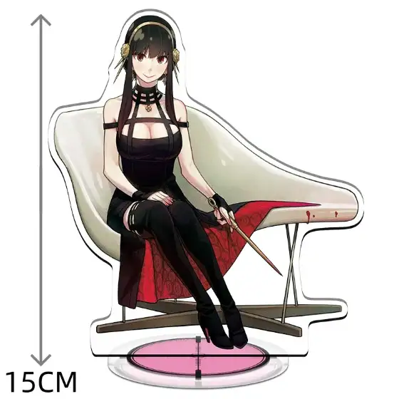 Anime 10-1 Spy X Family Anya Forger Acrylic Stand Cosplay Prop Doll Model Toy Desk Figure Custom Charm Phone Personalized, Keychain, Mô Hình Đứng Standee Anime, In 2 Mặt, Cao 6cm, Trang Trí Decor Bàn Học, Balo 2 Anime 10-1 Spy X Family Anya Forger Acrylic Stand Cosplay Prop Doll Model Toy Desk Figure Custom Charm Phone Personalized, Keychain, Mô Hình Đứng Standee Anime, In 2 Mặt, Cao 6cm, Trang Trí Decor Bàn Học, Balo - Ảnh 2