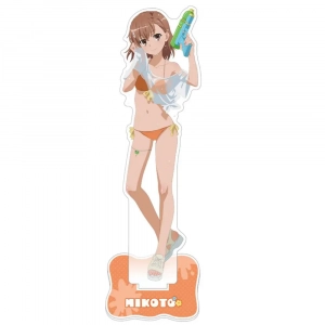 Anime A Certain Scientific Railgun 1 Acrylic Stand Mikoto Misaka Kuroko Shirai Character Custom Charm Phone Personalized, Keychain, Mô Hình Đứng Standee Anime, In 2 Mặt, Cao 6cm, Trang Trí Decor Bàn Học, Balo