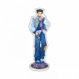 Anime Ace Attorney Phoenix Wright Miles Edgeworth Maya Mei Cosplay Acrylic Figure Stand Card Custom Charm Phone Personalized, Keychain, Mô Hình Đứng Standee Anime, In 2 Mặt, Cao 6cm, Trang Trí Decor Bàn Học, Balo