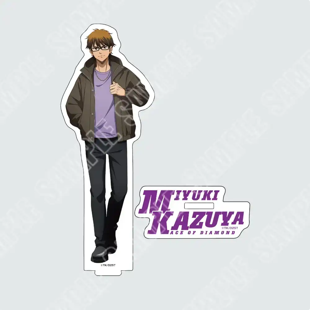 Anime Ace Of Diamond Kazuya Miyuki Eijun Sawamura 1 Acrylic Stand Keychain Character Model Custom Charm Phone Personalized, Keychain, Mô Hình Đứng Standee Anime, In 2 Mặt, Cao 6cm, Trang Trí Decor Bàn Học, Balo 2 Anime Ace Of Diamond Kazuya Miyuki Eijun Sawamura 1 Acrylic Stand Keychain Character Model Custom Charm Phone Personalized, Keychain, Mô Hình Đứng Standee Anime, In 2 Mặt, Cao 6cm, Trang Trí Decor Bàn Học, Balo - Ảnh 2