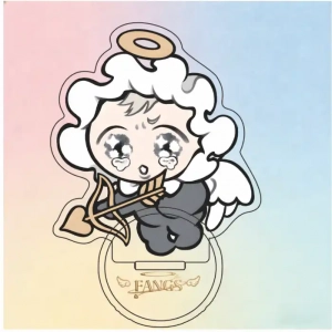 Anime Acrylic Stand Fangs Mochi Mochi Religion Special Collaboration Desk Decor Key Chain For Custom Charm Phone Personalized, Keychain, Mô Hình Đứng Standee Anime, In 2 Mặt, Cao 6cm, Trang Trí Decor Bàn Học, Balo