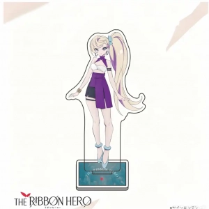 Anime Acrylic Standee Keychain 1 The Ribbon Hero Design 2026 Collectible Item Custom Charm Phone Personalized, Keychain, Mô Hình Đứng Standee Anime,  In 2 Mặt, Cao 6cm, Trang Trí Decor Bàn Học, Balo