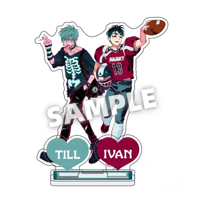 Anime Alien Stage Ivan & Till Gift Toy Figures Acrylic Stand Model Action Figure Ornament Custom Charm Phone Personalized, Keychain, Mô Hình Đứng Standee Anime, In 2 Mặt, Cao 6cm, Trang Trí Decor Bàn Học, Balo 4 Anime Alien Stage Ivan & Till Gift Toy Figures Acrylic Stand Model Action Figure Ornament Custom Charm Phone Personalized, Keychain, Mô Hình Đứng Standee Anime, In 2 Mặt, Cao 6cm, Trang Trí Decor Bàn Học, Balo - Ảnh 4