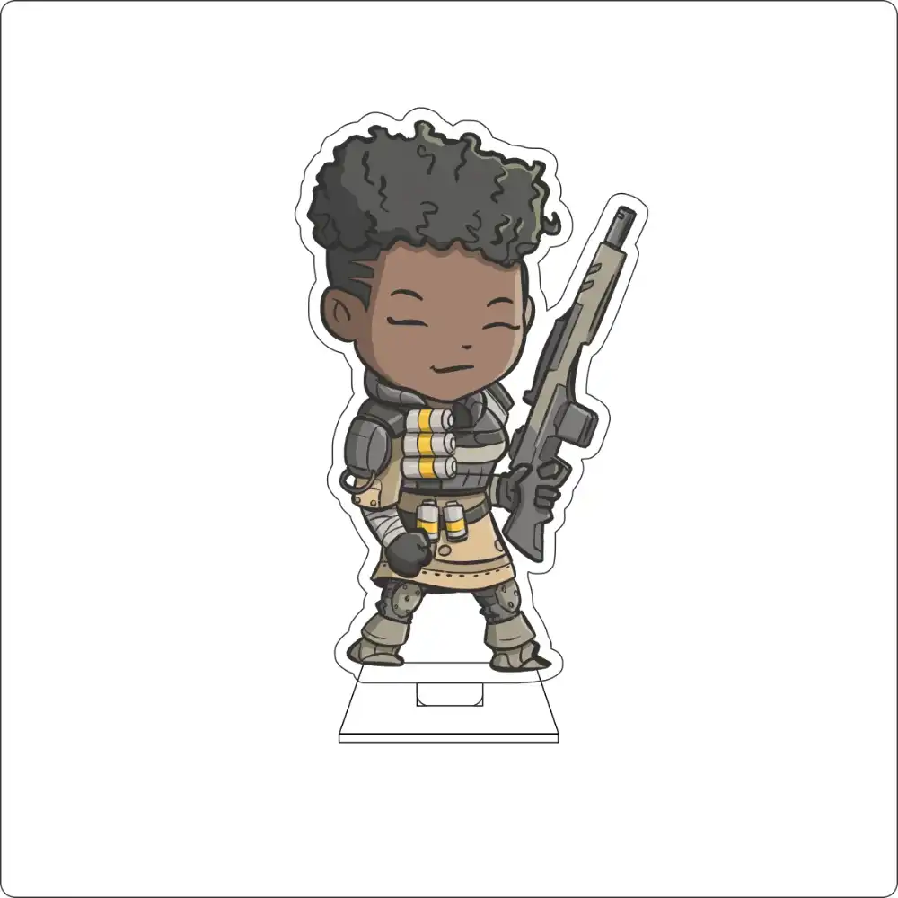 Anime Apex Legends Cosplay Cute Acrylic Figure Stand Plate Kairi Imahara Gibraltar Custom Charm Phone Personalized, Keychain, Mô Hình Đứng Standee Anime, In 2 Mặt, Cao 6cm, Trang Trí Decor Bàn Học, Balo 10 Anime Apex Legends Cosplay Cute Acrylic Figure Stand Plate Kairi Imahara Gibraltar Custom Charm Phone Personalized, Keychain, Mô Hình Đứng Standee Anime, In 2 Mặt, Cao 6cm, Trang Trí Decor Bàn Học, Balo - Ảnh 10