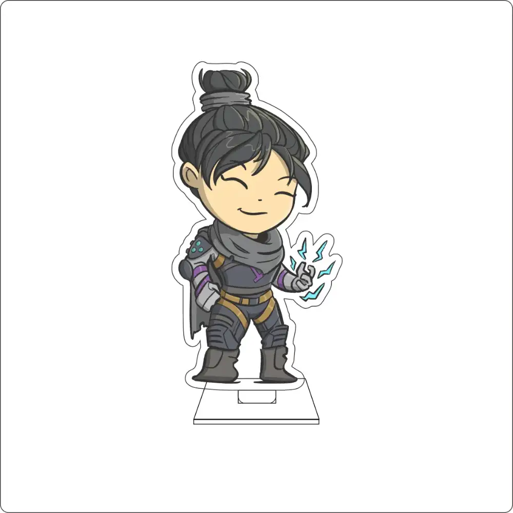 Anime Apex Legends Cosplay Cute Acrylic Figure Stand Plate Kairi Imahara Gibraltar Custom Charm Phone Personalized, Keychain, Mô Hình Đứng Standee Anime, In 2 Mặt, Cao 6cm, Trang Trí Decor Bàn Học, Balo 2 Anime Apex Legends Cosplay Cute Acrylic Figure Stand Plate Kairi Imahara Gibraltar Custom Charm Phone Personalized, Keychain, Mô Hình Đứng Standee Anime, In 2 Mặt, Cao 6cm, Trang Trí Decor Bàn Học, Balo - Ảnh 2