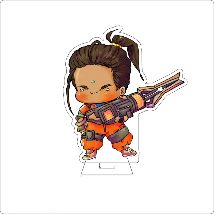 Anime Apex Legends Cosplay Cute Acrylic Figure Stand Plate Kairi Imahara Gibraltar Custom Charm Phone Personalized, Keychain, Mô Hình Đứng Standee Anime, In 2 Mặt, Cao 6cm, Trang Trí Decor Bàn Học, Balo 9 Anime Apex Legends Cosplay Cute Acrylic Figure Stand Plate Kairi Imahara Gibraltar Custom Charm Phone Personalized, Keychain, Mô Hình Đứng Standee Anime, In 2 Mặt, Cao 6cm, Trang Trí Decor Bàn Học, Balo - Ảnh 9