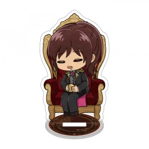 Anime Attack On Titan Acrylic Stand Keychain Levi Eren Mikasa Throne Suit Chibi Custom Charm Phone Personalized, Keychain, Mô Hình Đứng Standee Anime, In 2 Mặt, Cao 6cm, Trang Trí Decor Bàn Học, Balo