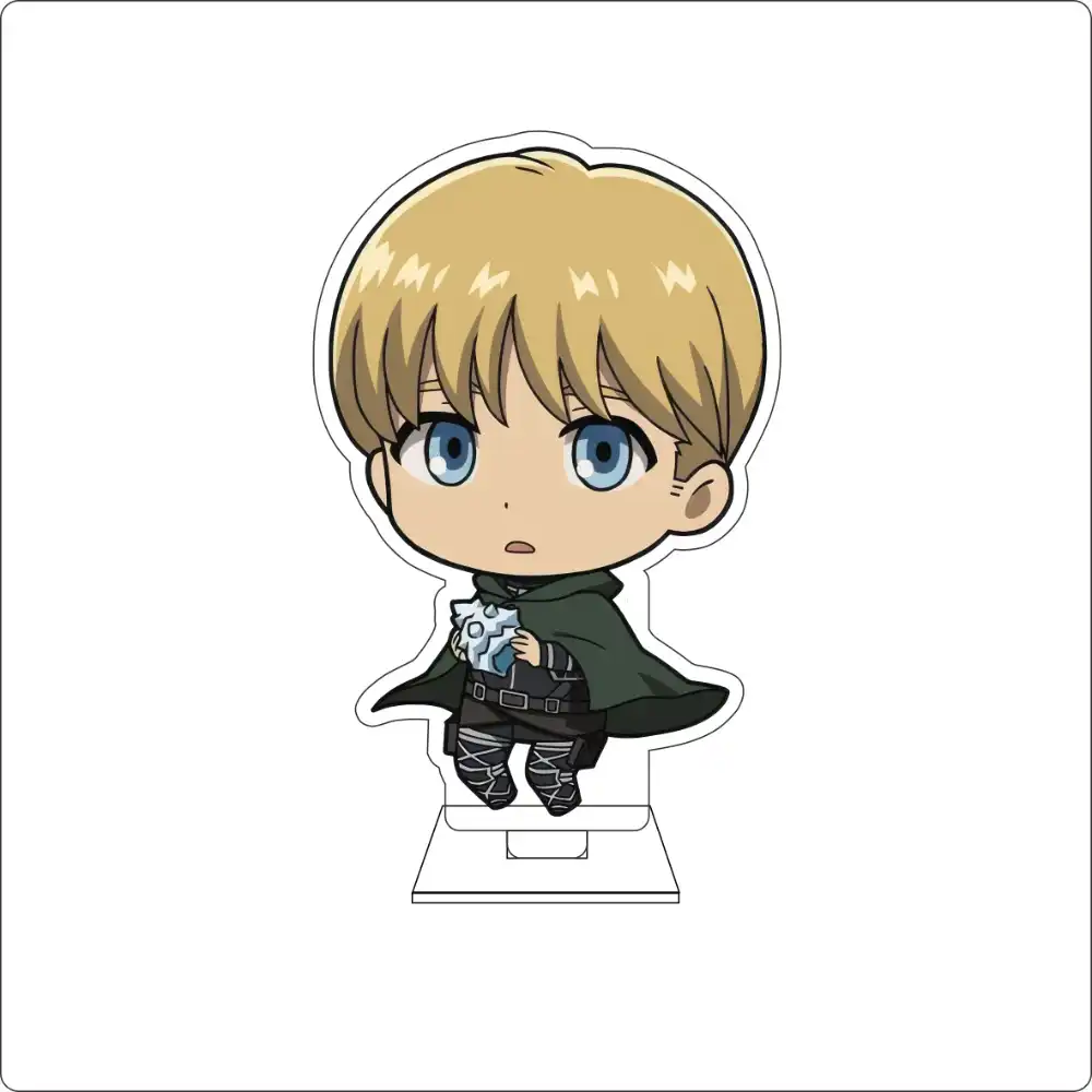 Anime Attack On Titan Cosplay Cute Acrylic Figure Stand Plate Armin Arlert Custom Charm Phone Personalized, Keychain, Mô Hình Đứng Standee Anime, In 2 Mặt, Cao 6cm, Trang Trí Decor Bàn Học, Balo 8 Anime Attack On Titan Cosplay Cute Acrylic Figure Stand Plate Armin Arlert Custom Charm Phone Personalized, Keychain, Mô Hình Đứng Standee Anime, In 2 Mặt, Cao 6cm, Trang Trí Decor Bàn Học, Balo - Ảnh 8