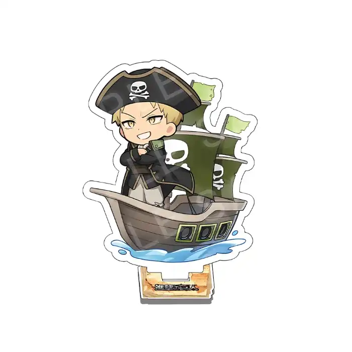 Anime Attack On Titan Eren Yeager 1 Acrylic Stand Keychain Pirate Ship Chibi Figure Custom Charm Phone Personalized, Keychain, Mô Hình Đứng Standee Anime, In 2 Mặt, Cao 6cm, Trang Trí Decor Bàn Học, Balo 1 Anime Attack On Titan Eren Yeager 1 Acrylic Stand Keychain Pirate Ship Chibi Figure Custom Charm Phone Personalized, Keychain, Mô Hình Đứng Standee Anime, In 2 Mặt, Cao 6cm, Trang Trí Decor Bàn Học, Balo