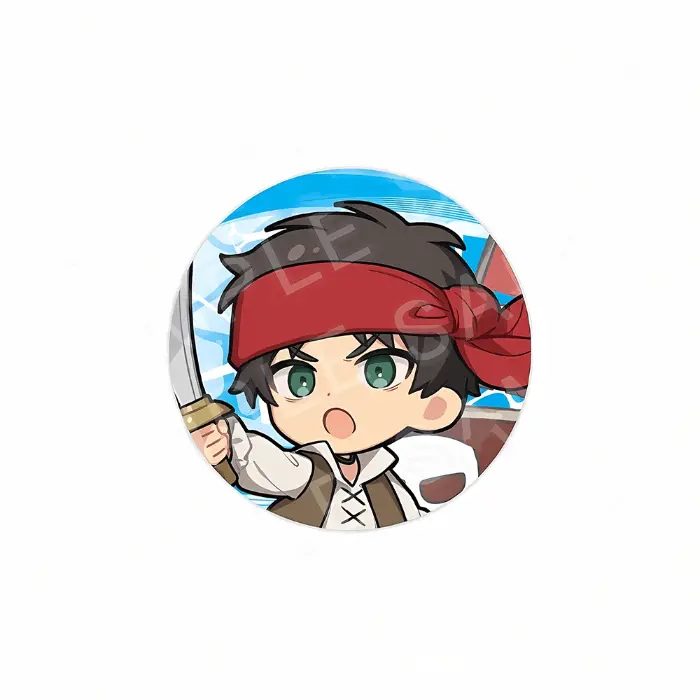 Anime Attack On Titan Eren Yeager 58mm Acrylic Stand Keychain Pirate Outfit Badge Brooch Bag Custom Charm Phone Personalized, Keychain, Mô Hình Đứng Standee Anime, In 2 Mặt, Cao 6cm, Trang Trí Decor Bàn Học, Balo 2 Anime Attack On Titan Eren Yeager 58mm Acrylic Stand Keychain Pirate Outfit Badge Brooch Bag Custom Charm Phone Personalized, Keychain, Mô Hình Đứng Standee Anime, In 2 Mặt, Cao 6cm, Trang Trí Decor Bàn Học, Balo - Ảnh 2