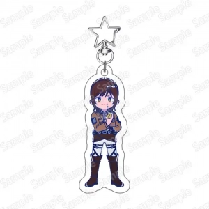 Anime Attack On Titan New Acrylic Stand Keychain Figure Eren Levi Mikasa Armin Hange Jean Custom Charm Phone Personalized, Keychain, Mô Hình Đứng Standee Anime, In 2 Mặt, Cao 6cm, Trang Trí Decor Bàn Học, Balo