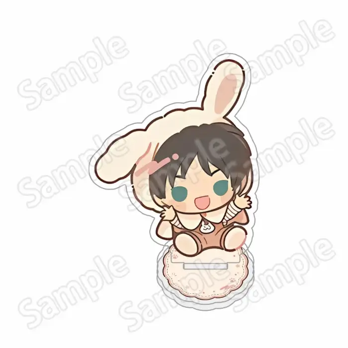 Anime Attack On Titan New Rabbit Style Acrylic Stand Keychain Figure Eren Levi Mikasa Armin Custom Charm Phone Personalized, Keychain, Mô Hình Đứng Standee Anime, In 2 Mặt, Cao 6cm, Trang Trí Decor Bàn Học, Balo 2 Anime Attack On Titan New Rabbit Style Acrylic Stand Keychain Figure Eren Levi Mikasa Armin Custom Charm Phone Personalized, Keychain, Mô Hình Đứng Standee Anime, In 2 Mặt, Cao 6cm, Trang Trí Decor Bàn Học, Balo - Ảnh 2
