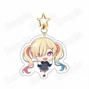 Anime Bang Dream! Summer Sunflower White Dress Limited New Acrylic Stand Figure Keychain Custom Charm Phone Personalized, Keychain, Mô Hình Đứng Standee Anime, In 2 Mặt, Cao 6cm, Trang Trí Decor Bàn Học, Balo