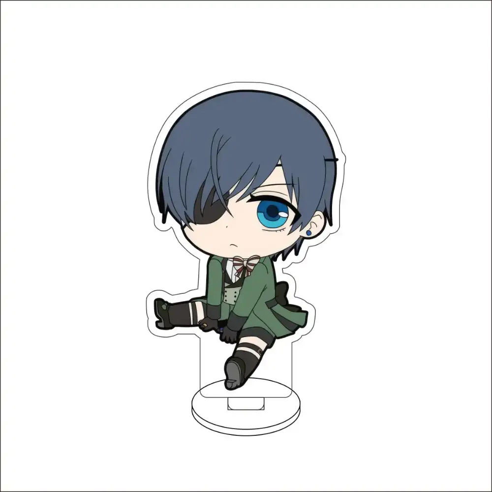 Anime black Butler Cos Ciel Sebastian Michaelis Vincent Phantomhive Finnian Figure Custom Charm Phone Personalized, Keychain, Mô Hình Đứng Standee Anime, In 2 Mặt, Cao 6cm, Trang Trí Decor Bàn Học, Balo 2 Anime black Butler Cos Ciel Sebastian Michaelis Vincent Phantomhive Finnian Figure Custom Charm Phone Personalized, Keychain, Mô Hình Đứng Standee Anime, In 2 Mặt, Cao 6cm, Trang Trí Decor Bàn Học, Balo - Ảnh 2