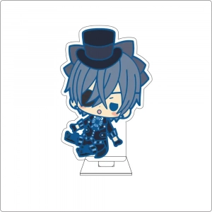 Anime black Butler Cosplay Cute Acrylic Figure Stand Plate Ciel Phantomhive Ornaments Custom Charm Phone Personalized, Keychain, Mô Hình Đứng Standee Anime, In 2 Mặt, Cao 6cm, Trang Trí Decor Bàn Học, Balo