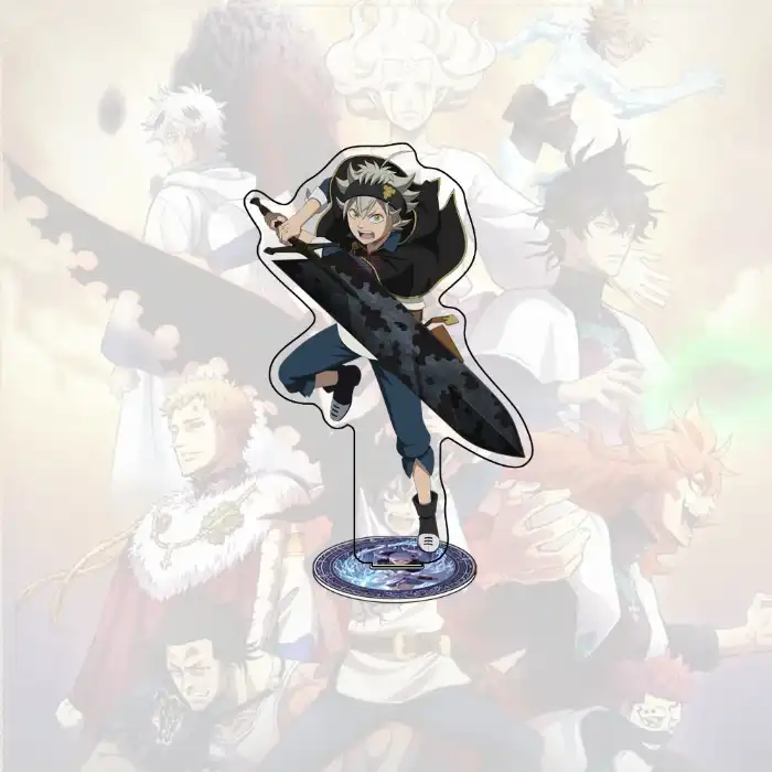 Anime Black Clover 1 Asta Yuno Grinberryall Noelle Silva Cute Acrylic Stand Keychain Custom Charm Phone Personalized, Keychain, Mô Hình Đứng Standee Anime, In 2 Mặt, Cao 6cm, Trang Trí Decor Bàn Học, Balo 2 Anime Black Clover 1 Asta Yuno Grinberryall Noelle Silva Cute Acrylic Stand Keychain Custom Charm Phone Personalized, Keychain, Mô Hình Đứng Standee Anime, In 2 Mặt, Cao 6cm, Trang Trí Decor Bàn Học, Balo - Ảnh 2