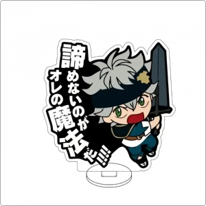 Anime black Clover Cos Asta Yuno Grinbellor Noell Silva Finral Roulacase Figure Acrylic Custom Charm Phone Personalized, Keychain, Mô Hình Đứng Standee Anime, In 2 Mặt, Cao 6cm, Trang Trí Decor Bàn Học, Balo