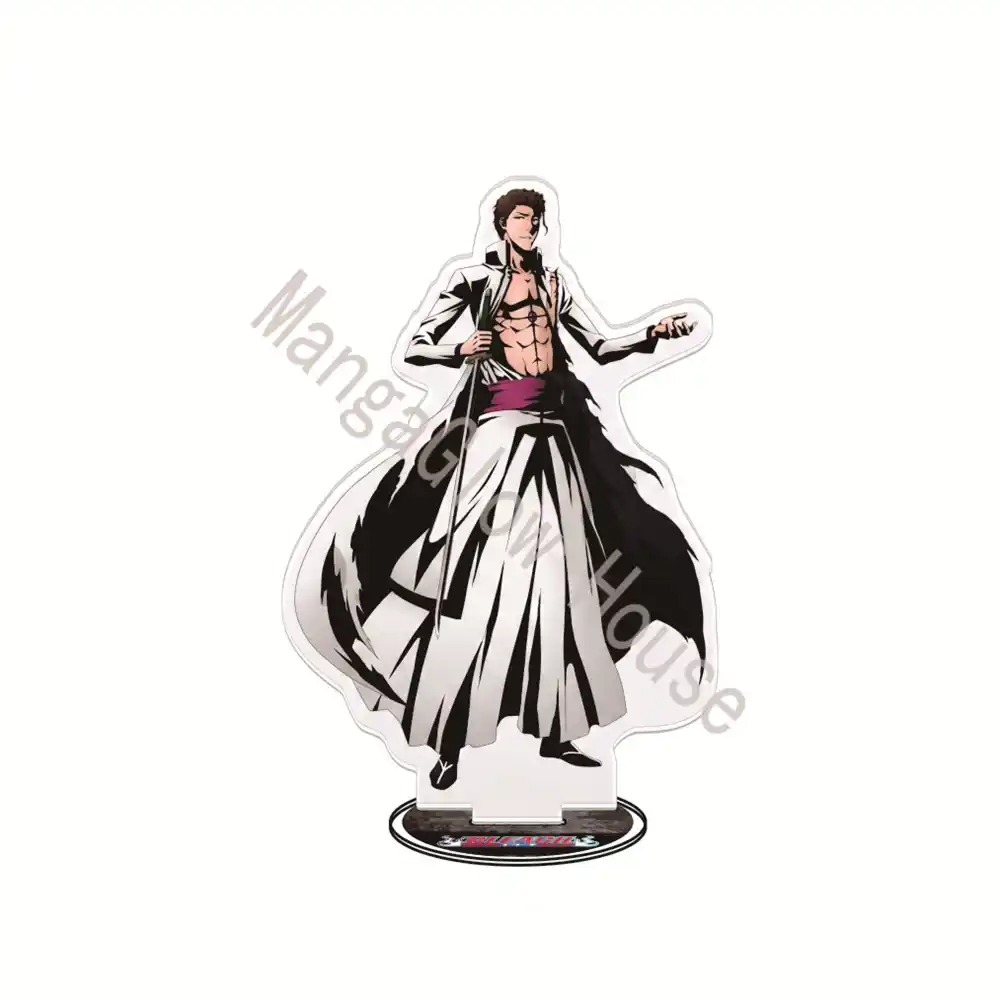 Anime Bleach Acrylic Stand Aizen Sousuke Figure Desktop Decoration Collectible Ornament Custom Charm Phone Personalized, Keychain, Mô Hình Đứng Standee Anime, In 2 Mặt, Cao 6cm, Trang Trí Decor Bàn Học, Balo 2 Anime Bleach Acrylic Stand Aizen Sousuke Figure Desktop Decoration Collectible Ornament Custom Charm Phone Personalized, Keychain, Mô Hình Đứng Standee Anime, In 2 Mặt, Cao 6cm, Trang Trí Decor Bàn Học, Balo - Ảnh 2