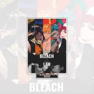 Anime Bleach Acrylic Stand Figure Lam Illustration Series, Ichigo Grimmjow Yoruichi Custom Charm Phone Personalized, Keychain, Mô Hình Đứng Standee Anime, In 2 Mặt, Cao 6cm, Trang Trí Decor Bàn Học, Balo