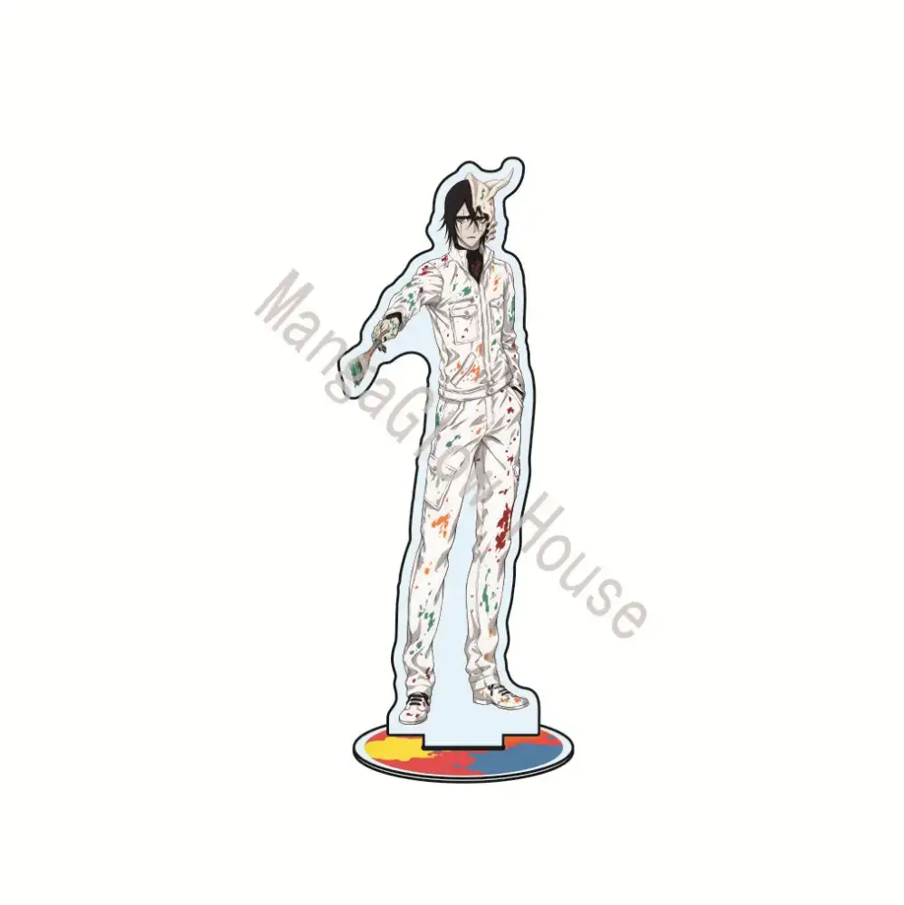 Anime Bleach Acrylic Stand Ulquiorra Cifer Figure Desktop Decoration Collectible Ornament Custom Charm Phone Personalized, Keychain, Mô Hình Đứng Standee Anime, In 2 Mặt, Cao 6cm, Trang Trí Decor Bàn Học, Balo 2 Anime Bleach Acrylic Stand Ulquiorra Cifer Figure Desktop Decoration Collectible Ornament Custom Charm Phone Personalized, Keychain, Mô Hình Đứng Standee Anime, In 2 Mặt, Cao 6cm, Trang Trí Decor Bàn Học, Balo - Ảnh 2