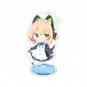 Anime Blue Archive Chibi Acrylic Stand Keychain Double Sided Shiroko Hina Natsu Desk Custom Charm Phone Personalized, Keychain, Mô Hình Đứng Standee Anime, In 2 Mặt, Cao 6cm, Trang Trí Decor Bàn Học, Balo