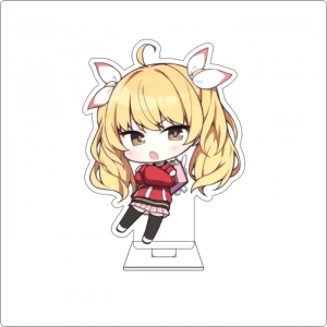 Anime Blue Archive Cosplay Cute Acrylic Figure Stand Plate Sunaookami Shiroko Ornaments Custom Charm Phone Personalized, Keychain, Mô Hình Đứng Standee Anime, In 2 Mặt, Cao 6cm, Trang Trí Decor Bàn Học, Balo