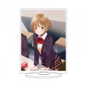 Anime Bottom-tier Character Tomozaki Acrylic Stand Desktop Ornament Cosplay Prop Decor Custom Charm Phone Personalized, Keychain, Mô Hình Đứng Standee Anime, In 2 Mặt, Cao 6cm, Trang Trí Decor Bàn Học, Balo
