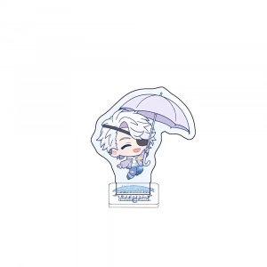 Anime Bungo Stray Dogs Acrylic Stand Keychain Q Version Umbrella Tabletop Ornament Room Custom Charm Phone Personalized, Keychain, Mô Hình Đứng Standee Anime,  In 2 Mặt, Cao 6cm, Trang Trí Decor Bàn Học, Balo