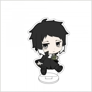 Anime Bungo Stray Dogs Nakahara Chuuya Nakajima Atsushi Izumi Kyōka Dazai Osamu Cos Custom Charm Phone Personalized, Keychain, Mô Hình Đứng Standee Anime, In 2 Mặt, Cao 6cm, Trang Trí Decor Bàn Học, Balo