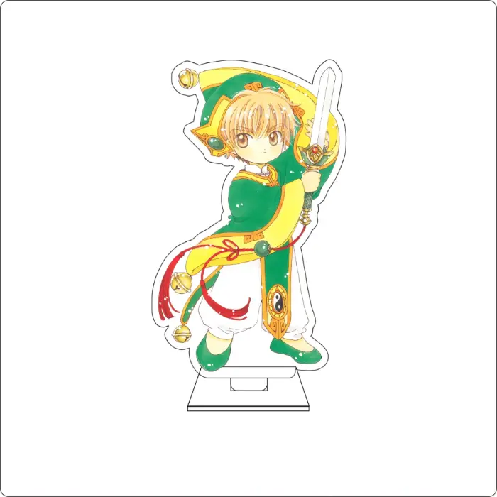 Anime Card Captor Sakura Cosplay Cute Acrylic Figure Stand Plate Li Syaoran Kinomoto Custom Charm Phone Personalized, Keychain, Mô Hình Đứng Standee Anime, In 2 Mặt, Cao 6cm, Trang Trí Decor Bàn Học, Balo 3 Anime Card Captor Sakura Cosplay Cute Acrylic Figure Stand Plate Li Syaoran Kinomoto Custom Charm Phone Personalized, Keychain, Mô Hình Đứng Standee Anime, In 2 Mặt, Cao 6cm, Trang Trí Decor Bàn Học, Balo - Ảnh 3
