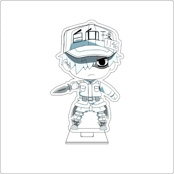 Anime Cells At Work! Cosplay Cute Acrylic Figure Stand Plate Killer T Cells Platelet Custom Charm Phone Personalized, Keychain, Mô Hình Đứng Standee Anime, In 2 Mặt, Cao 6cm, Trang Trí Decor Bàn Học, Balo 4 Anime Cells At Work! Cosplay Cute Acrylic Figure Stand Plate Killer T Cells Platelet Custom Charm Phone Personalized, Keychain, Mô Hình Đứng Standee Anime, In 2 Mặt, Cao 6cm, Trang Trí Decor Bàn Học, Balo - Ảnh 4