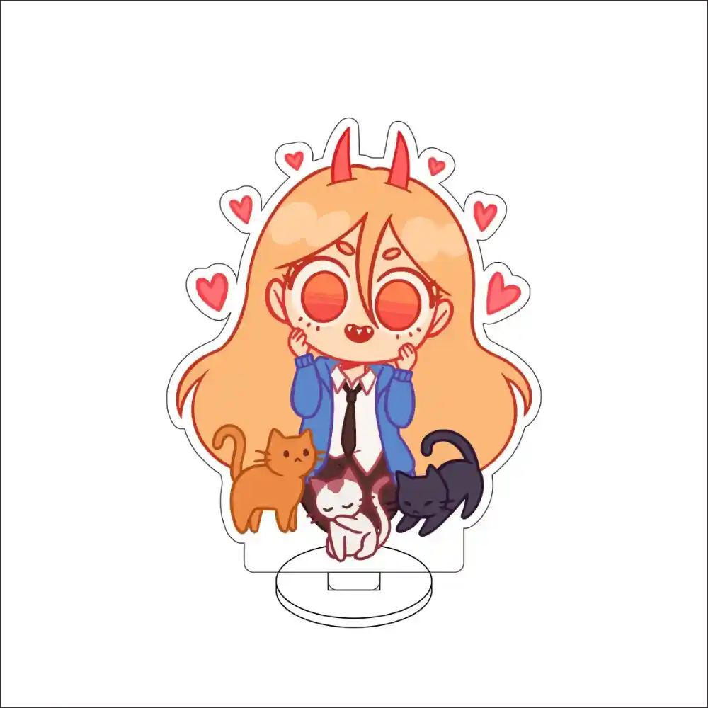 Anime Chainsaw Man Cos Denji Power Makima Hayakawa Aki Pochita Himeno Figure Acrylic Custom Charm Phone Personalized, Keychain, Mô Hình Đứng Standee Anime, In 2 Mặt, Cao 6cm, Trang Trí Decor Bàn Học, Balo 9 Anime Chainsaw Man Cos Denji Power Makima Hayakawa Aki Pochita Himeno Figure Acrylic Custom Charm Phone Personalized, Keychain, Mô Hình Đứng Standee Anime, In 2 Mặt, Cao 6cm, Trang Trí Decor Bàn Học, Balo - Ảnh 9