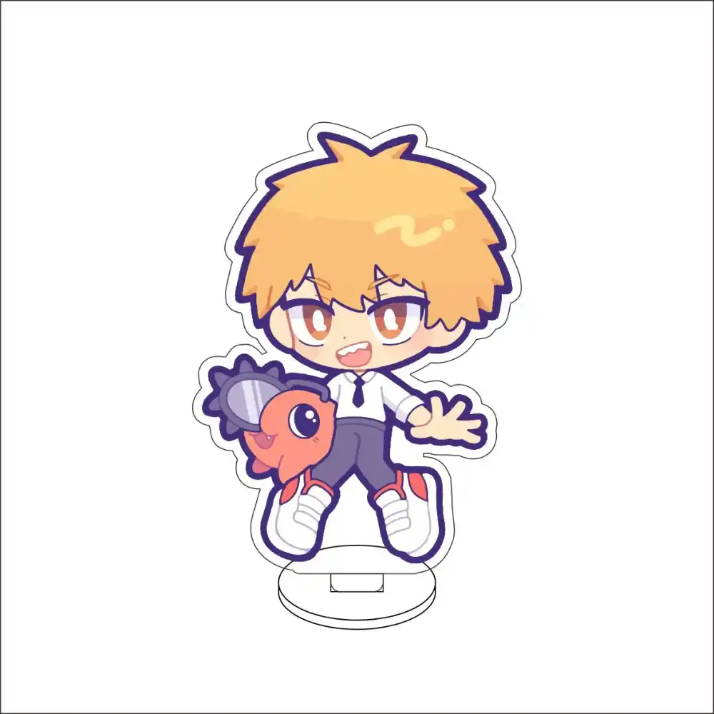 Anime Chainsaw Man Cos Pochita Denji Power Makima Hayakawa Aki Figure Acrylic Stand Custom Charm Phone Personalized, Keychain, Mô Hình Đứng Standee Anime, In 2 Mặt, Cao 6cm, Trang Trí Decor Bàn Học, Balo 5 Anime Chainsaw Man Cos Pochita Denji Power Makima Hayakawa Aki Figure Acrylic Stand Custom Charm Phone Personalized, Keychain, Mô Hình Đứng Standee Anime, In 2 Mặt, Cao 6cm, Trang Trí Decor Bàn Học, Balo - Ảnh 5