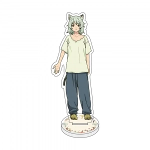 Anime Chainsmoker Cat Yani Neko Manga New 1 Acrylic Standee Keychain Funny Cat Girl Custom Charm Phone Personalized, Keychain, Mô Hình Đứng Standee Anime,  In 2 Mặt, Cao 6cm, Trang Trí Decor Bàn Học, Balo