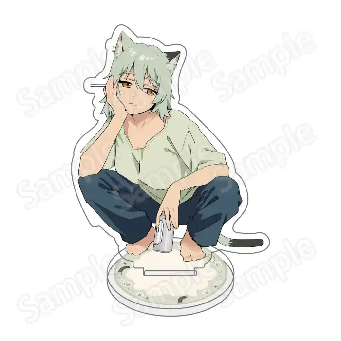 Anime Chainsmoker Cat Yani Neko Manga New Acrylic Standee Keychain Funny Cat Girl Custom Charm Phone Personalized, Keychain, Mô Hình Đứng Standee Anime, In 2 Mặt, Cao 6cm, Trang Trí Decor Bàn Học, Balo 2 Anime Chainsmoker Cat Yani Neko Manga New Acrylic Standee Keychain Funny Cat Girl Custom Charm Phone Personalized, Keychain, Mô Hình Đứng Standee Anime, In 2 Mặt, Cao 6cm, Trang Trí Decor Bàn Học, Balo - Ảnh 2