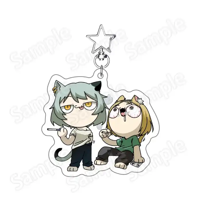 Anime Chainsmoker Cat Yani Neko Manga New Acrylic Standee Keychain Funny Cat Girl Custom Charm Phone Personalized, Keychain, Mô Hình Đứng Standee Anime, In 2 Mặt, Cao 6cm, Trang Trí Decor Bàn Học, Balo 4 Anime Chainsmoker Cat Yani Neko Manga New Acrylic Standee Keychain Funny Cat Girl Custom Charm Phone Personalized, Keychain, Mô Hình Đứng Standee Anime, In 2 Mặt, Cao 6cm, Trang Trí Decor Bàn Học, Balo - Ảnh 4