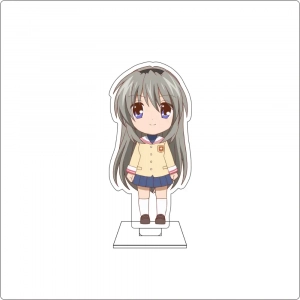 Anime clannad Cosplay Cute Acrylic Figure Stand Plate Akio Furukawa Nagisa Furukawa Custom Charm Phone Personalized, Keychain, Mô Hình Đứng Standee Anime, In 2 Mặt, Cao 6cm, Trang Trí Decor Bàn Học, Balo