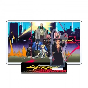 Anime Cyberpunk Edgerunners Ii Roman Carax 1 Acrylic Stand Keychain Tabletop Ornament Desk Custom Charm Phone Personalized, Keychain, Mô Hình Đứng Standee Anime, In 2 Mặt, Cao 6cm, Trang Trí Decor Bàn Học, Balo