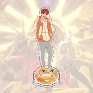 Anime Dandadan Momo 1 Acrylic Keychain Stand Model Plate, Fans Gift, Bag Decoration, Custom Charm Phone Personalized, Keychain, Mô Hình Đứng Standee Anime,  In 2 Mặt, Cao 6cm, Trang Trí Decor Bàn Học, Balo