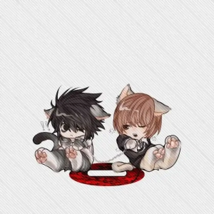 Anime Death Note Acrylic Keychain Stand Model Cosplay Characters Ornament Accessories Custom Charm Phone Personalized, Keychain, Mô Hình Đứng Standee Anime, In 2 Mặt, Cao 6cm, Trang Trí Decor Bàn Học, Balo