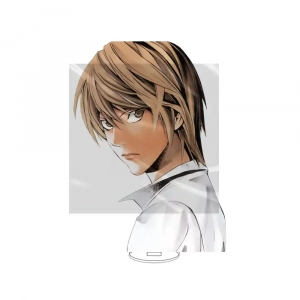 Anime Death Note Acrylic Stand Model Cosplay Characters Ornament Accessories Goods Custom Charm Phone Personalized, Keychain, Mô Hình Đứng Standee Anime,  In 2 Mặt, Cao 6cm, Trang Trí Decor Bàn Học, Balo