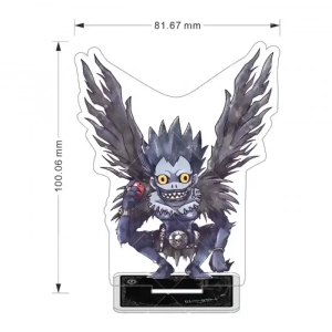 Anime Death Note L Lawliet Acrylic Stand Figurine Misa Amane Ryuk Near Mello Cute Chibi Custom Charm Phone Personalized, Keychain, Mô Hình Đứng Standee Anime, In 2 Mặt, Cao 6cm, Trang Trí Decor Bàn Học, Balo