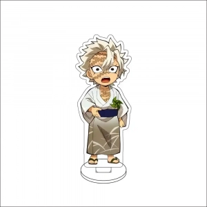 Anime ‌demon Slayer Cos Kamado Nezuko Kamado Tanjiro Tomioka Giyuu Hashibira Inosuke Custom Charm Phone Personalized, Keychain, Mô Hình Đứng Standee Anime,  In 2 Mặt, Cao 6cm, Trang Trí Decor Bàn Học, Balo