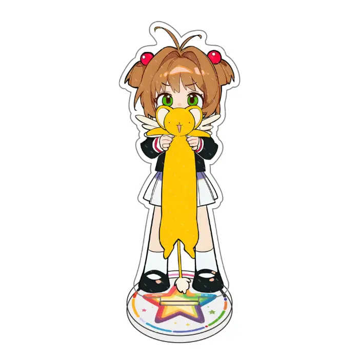 Anime Derived Card Captor Sakura Peripherals: Acrylic Standees Model, Sakura Custom Charm Phone Personalized, Keychain, Mô Hình Đứng Standee Anime, In 2 Mặt, Cao 6cm, Trang Trí Decor Bàn Học, Balo 2 Anime Derived Card Captor Sakura Peripherals: Acrylic Standees Model, Sakura Custom Charm Phone Personalized, Keychain, Mô Hình Đứng Standee Anime, In 2 Mặt, Cao 6cm, Trang Trí Decor Bàn Học, Balo - Ảnh 2