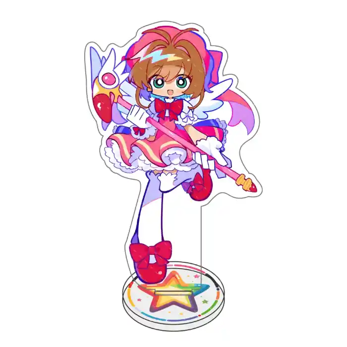 Anime Derived Card Captor Sakura Peripherals: Acrylic Standees Model, Sakura Custom Charm Phone Personalized, Keychain, Mô Hình Đứng Standee Anime, In 2 Mặt, Cao 6cm, Trang Trí Decor Bàn Học, Balo 6 Anime Derived Card Captor Sakura Peripherals: Acrylic Standees Model, Sakura Custom Charm Phone Personalized, Keychain, Mô Hình Đứng Standee Anime, In 2 Mặt, Cao 6cm, Trang Trí Decor Bàn Học, Balo - Ảnh 6