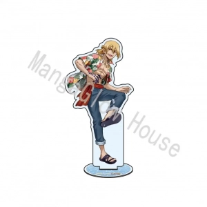 Anime Dr. Stone Acrylic Stand Figure Desktop Decoration Collectible Ornament Cartoon Custom Charm Phone Personalized, Keychain, Mô Hình Đứng Standee Anime, In 2 Mặt, Cao 6cm, Trang Trí Decor Bàn Học, Balo