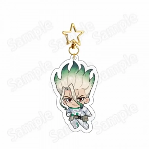 Anime Dr. Stone New Spacesuit Style Acrylic Stand Keychain Accessories Friends Gifts Custom Charm Phone Personalized, Keychain, Mô Hình Đứng Standee Anime,  In 2 Mặt, Cao 6cm, Trang Trí Decor Bàn Học, Balo